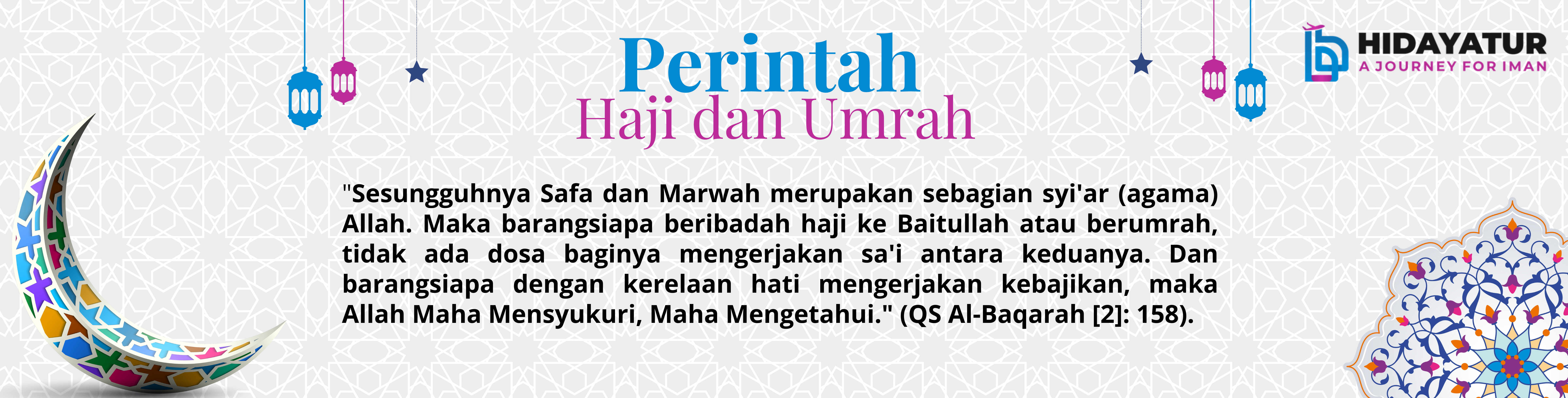 perintah haji dan umroh